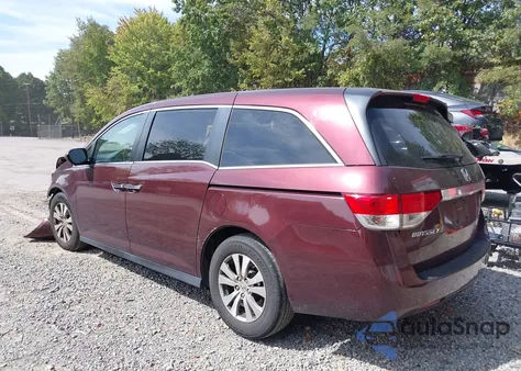 2015 Honda Odyssey Ex-L from USA, damaged, VIN 5FNRL5H65FB065778